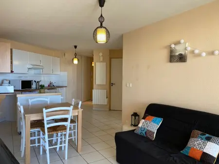 Location appartement à Vieux Boucau les Bains, Appartement T2 avec Terrasse et Parking - Vue Océan