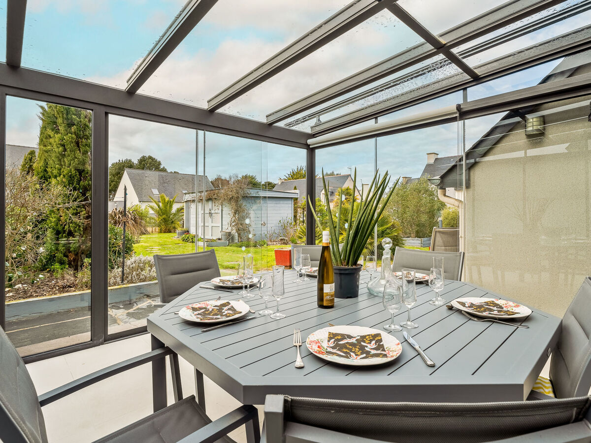 Maison Les Jardins du Val – véranda et jardin à Dinard - Photo 1
