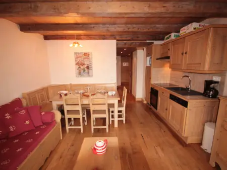 Appartement 2 pièces cabine 6 pers, balcon sud aux Saisies : photo 6