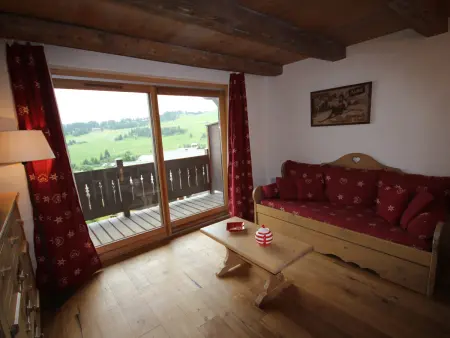Appartement 2 pièces cabine 6 pers, balcon sud aux Saisies : photo 8