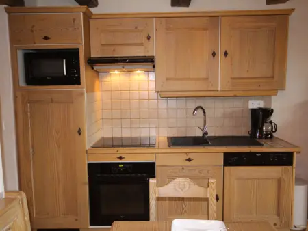 Appartement 2 pièces cabine 6 pers, balcon sud aux Saisies : photo 9