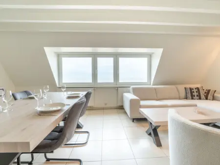 Penthouse mansardé face à la mer, 2 chambres à De Haan : photo 7