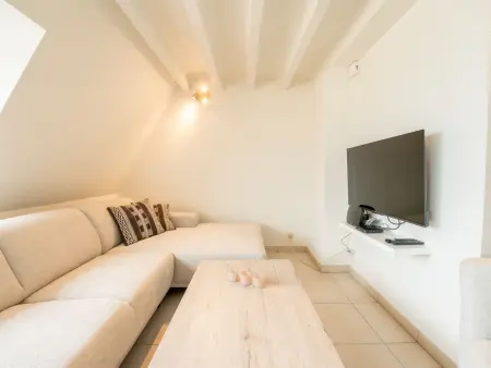 Penthouse mansardé face à la mer, 2 chambres à De Haan : photo 9