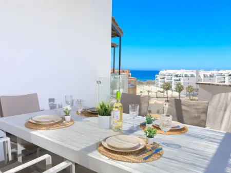 Appartement Marinsa Beach Torrox Costa, vue mer à 300 m de la plage : photo 4