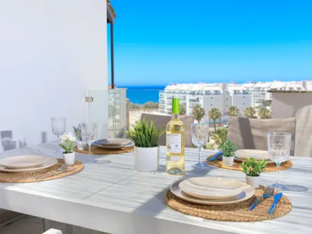 Appartement Marinsa Beach Torrox Costa, vue mer à 300 m de la plage : photo 22