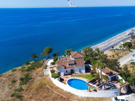Villa Atardecer – vue mer et montagnes, piscine, 200 m de la plage : photo 53