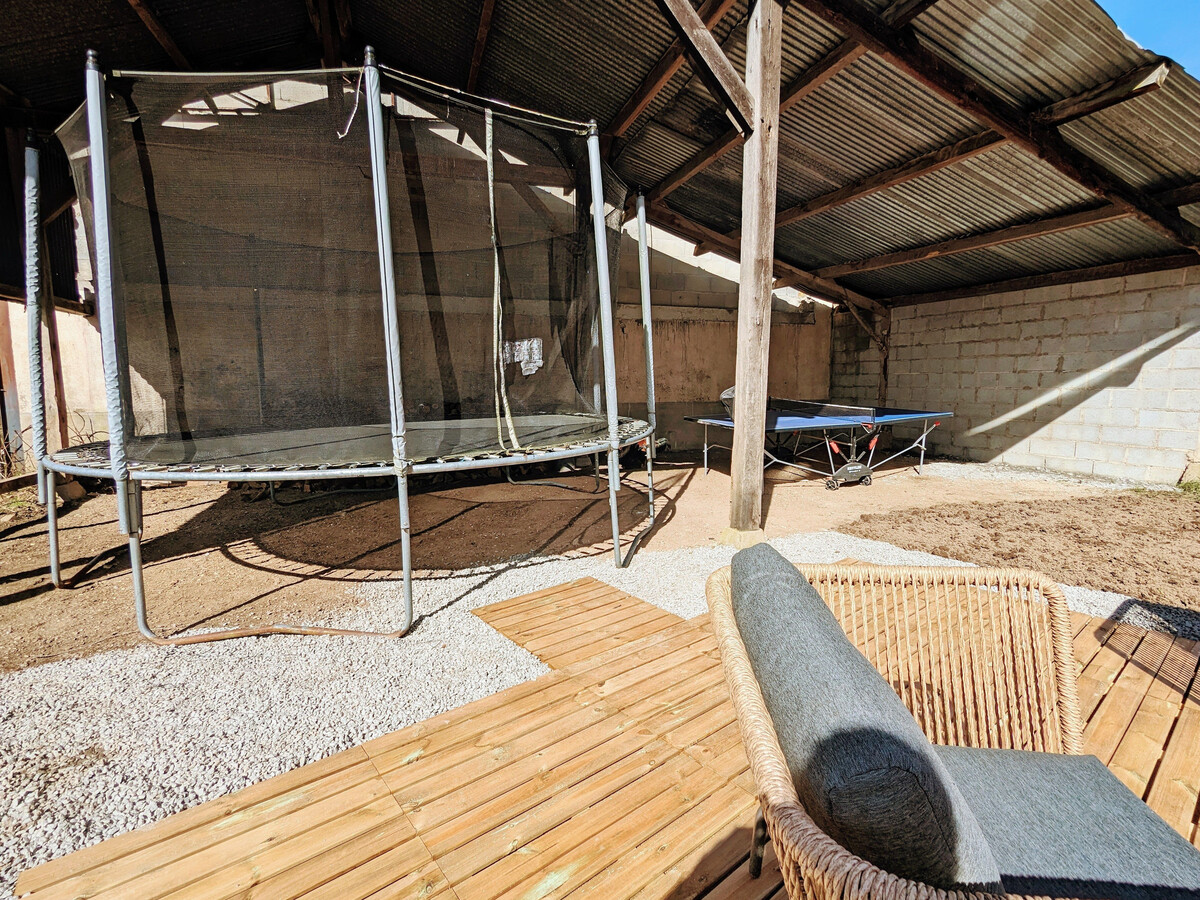 Gîte à la ferme bio avec trampoline et table de ping-pong - Photo 32