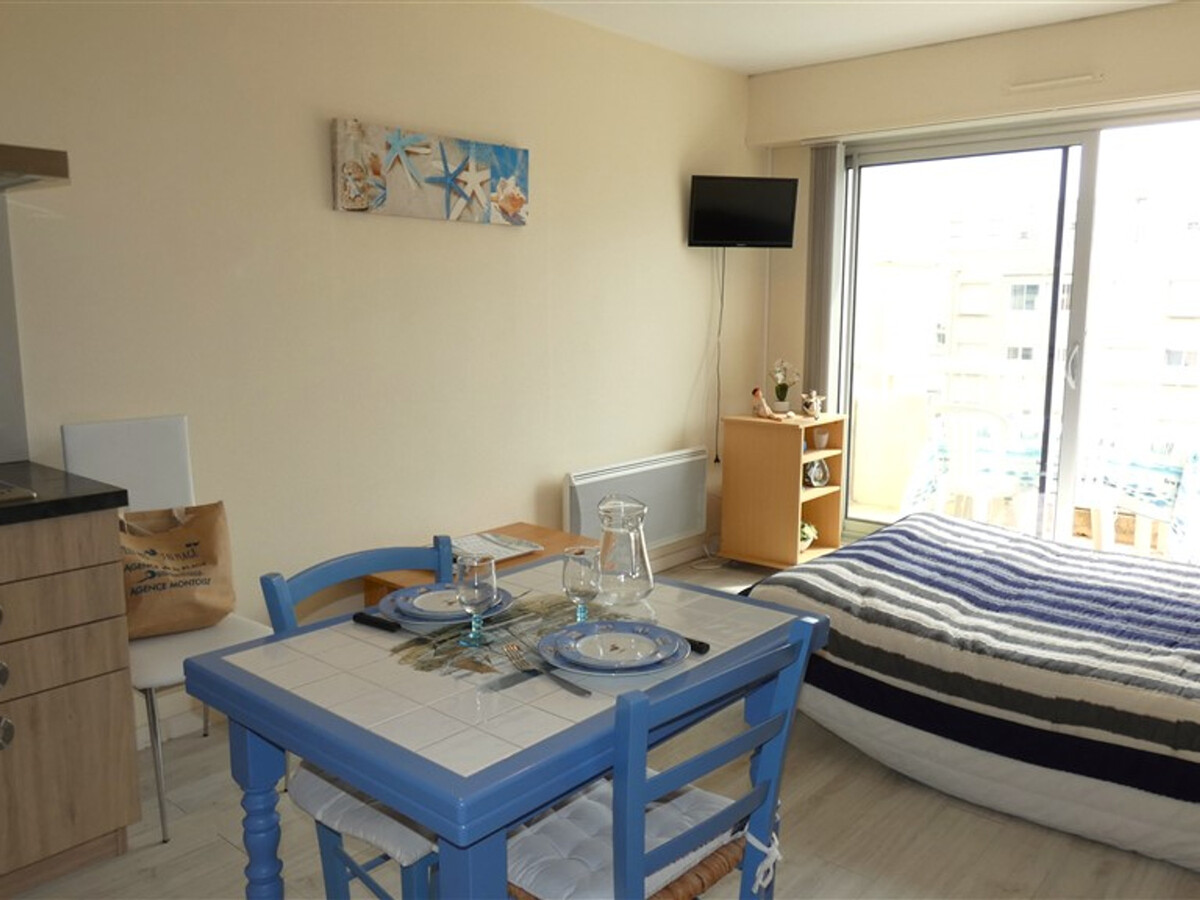 Studio 2 pers. à 400m de la plage, parking privé - Photo 3