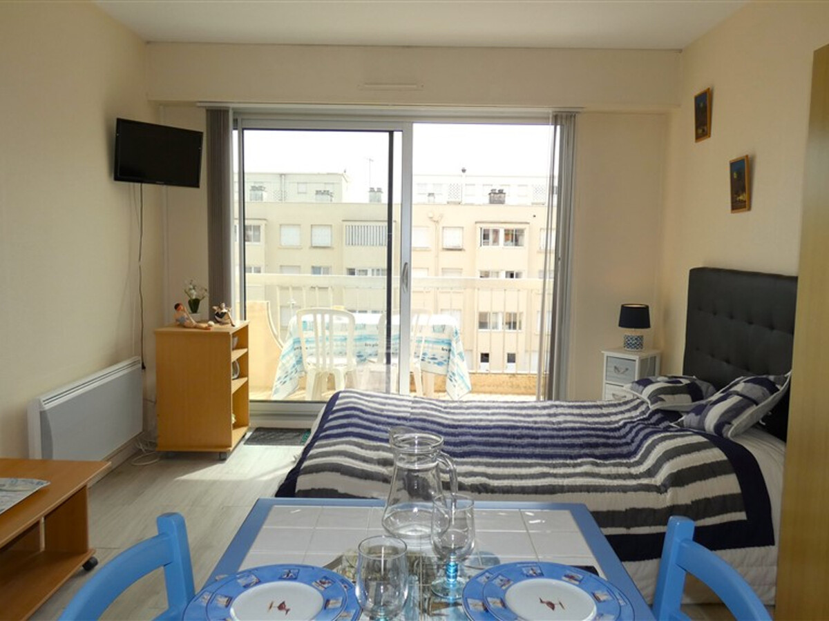 Studio 2 pers. à 400m de la plage, parking privé - Photo 4