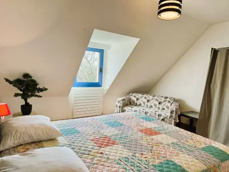 Maison lumineuse La Forêt-Fouesnant proche plage, golf, avec salle de détente et 5 chambres - Photo 13