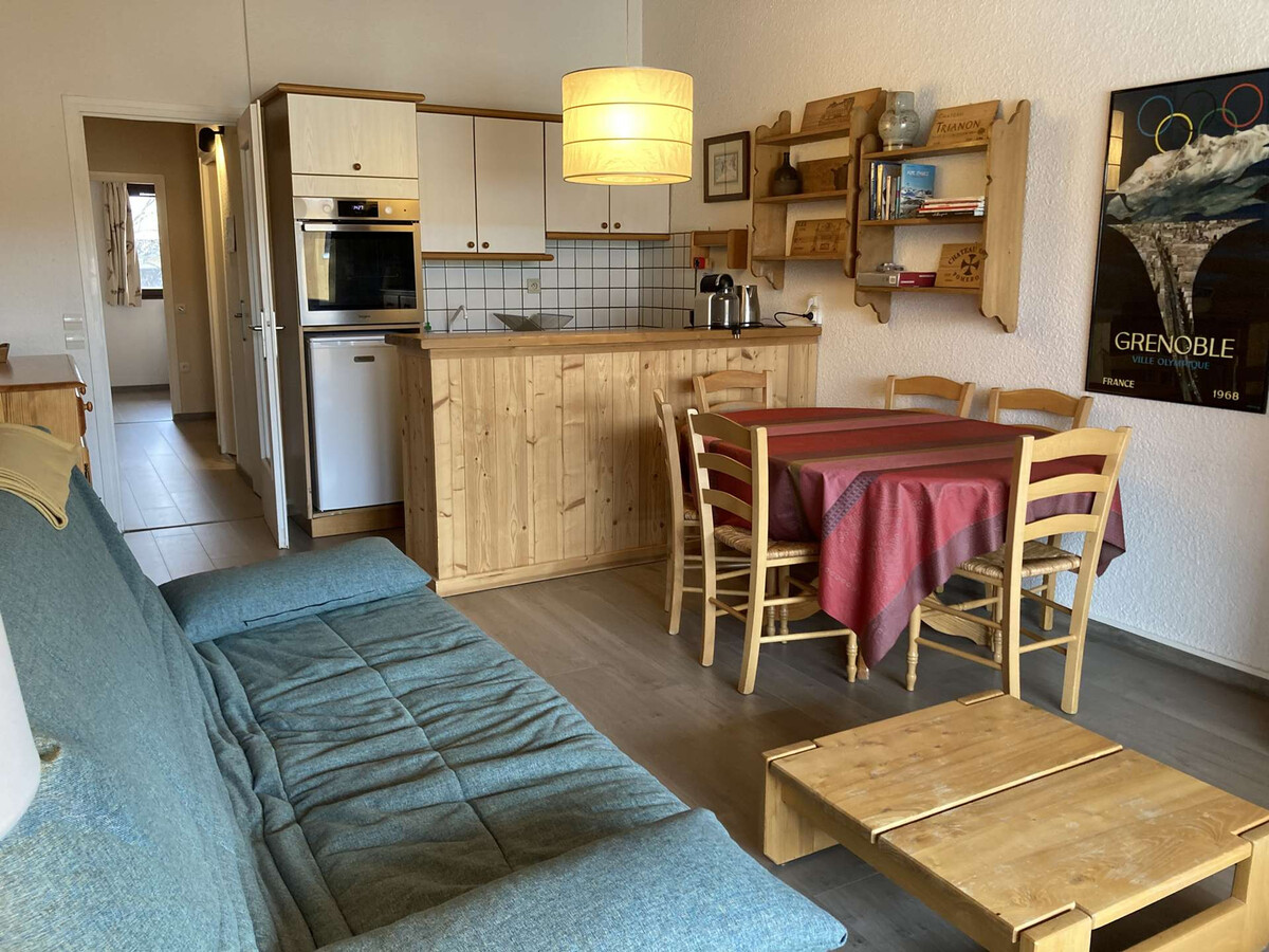 Appart 2 pièces centre Alpe d'Huez, balcon sud, 6 pers. - Photo 1