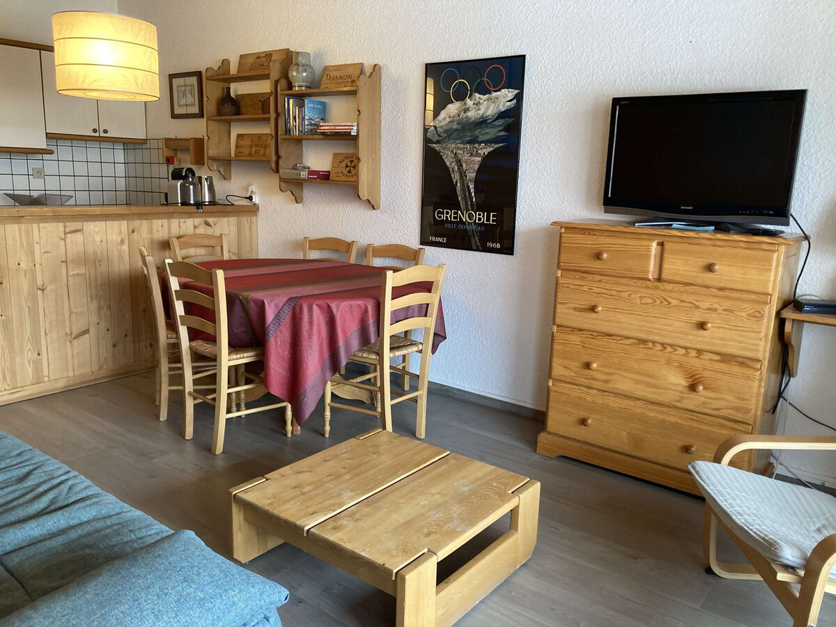Appart 2 pièces centre Alpe d'Huez, balcon sud, 6 pers. - Photo 11