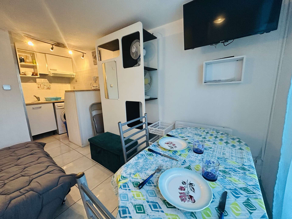 Studio rénové Cap d'Agde avec accès plage - Photo 7