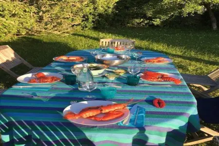 Holiday home in Plougasnou Baie de Morlaix, Maison à Primel près de plage de sable - Photo 2