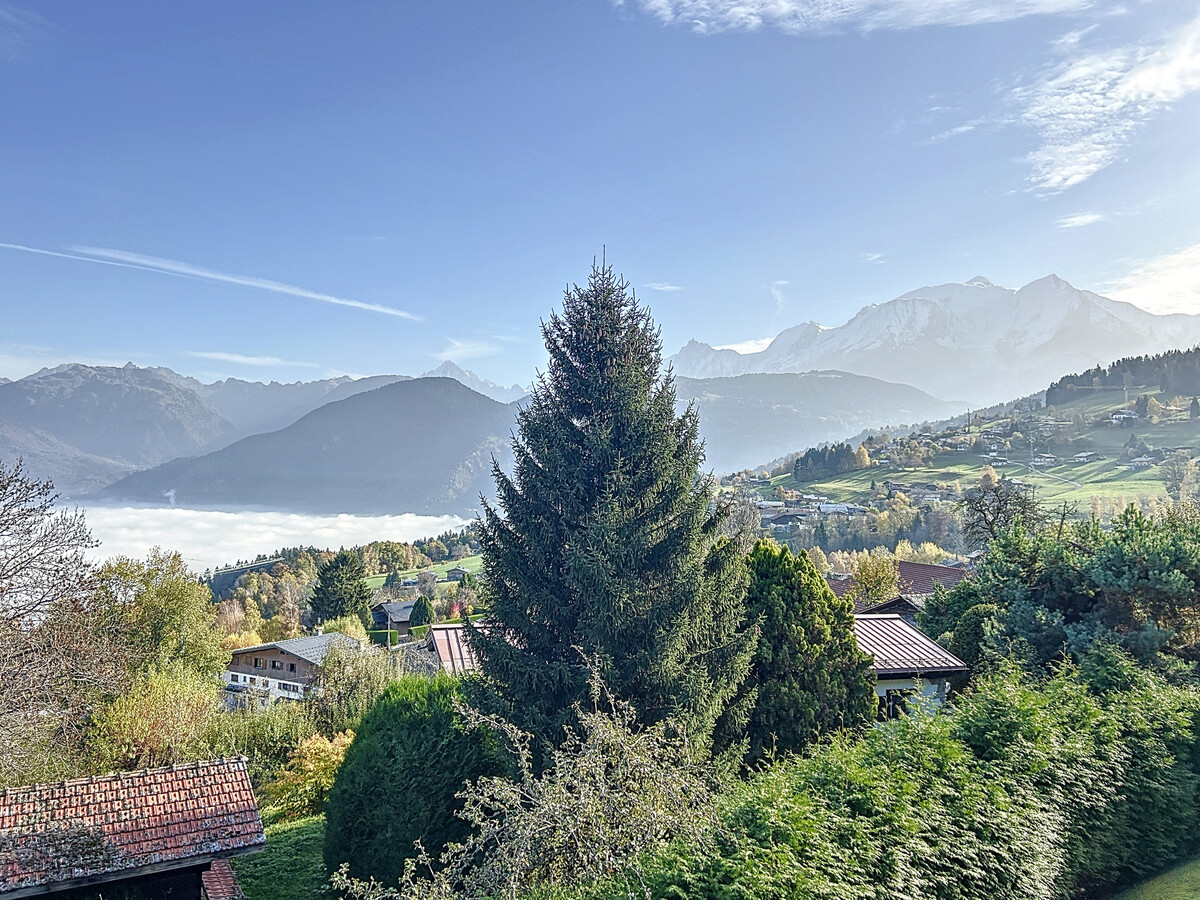 Studio mezzanine centre Combloux, vue Mont-Blanc - Photo 4