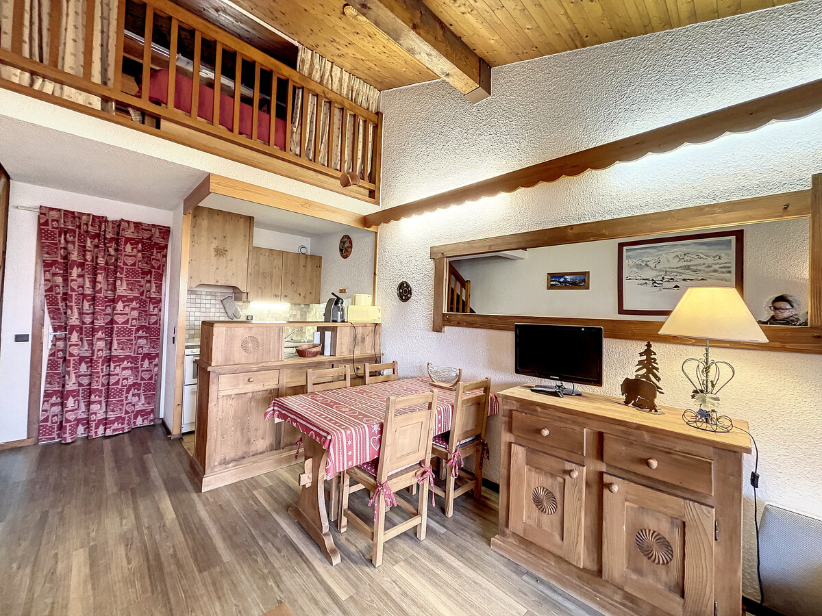 Studio mezzanine centre Combloux, vue Mont-Blanc - Photo 9