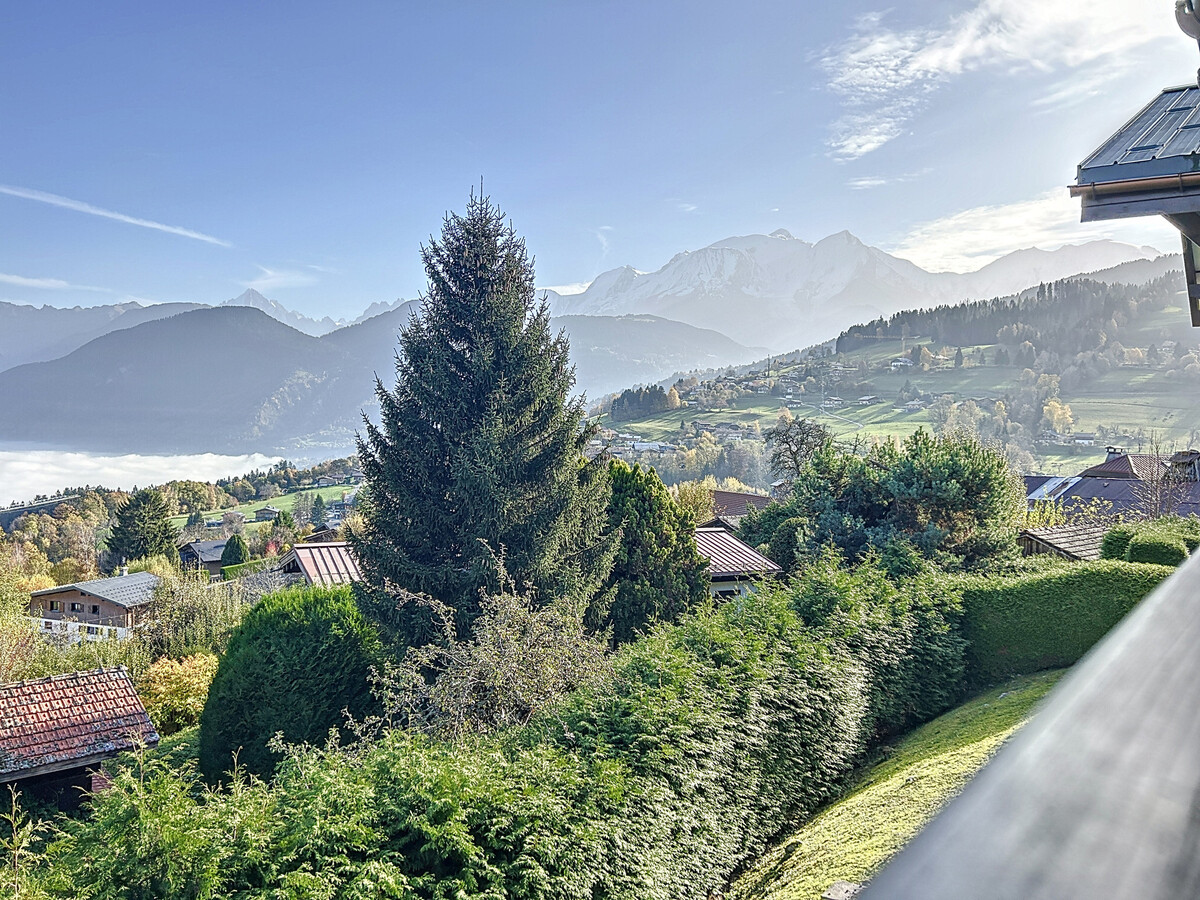 Studio mezzanine centre Combloux, vue Mont-Blanc - Photo 10