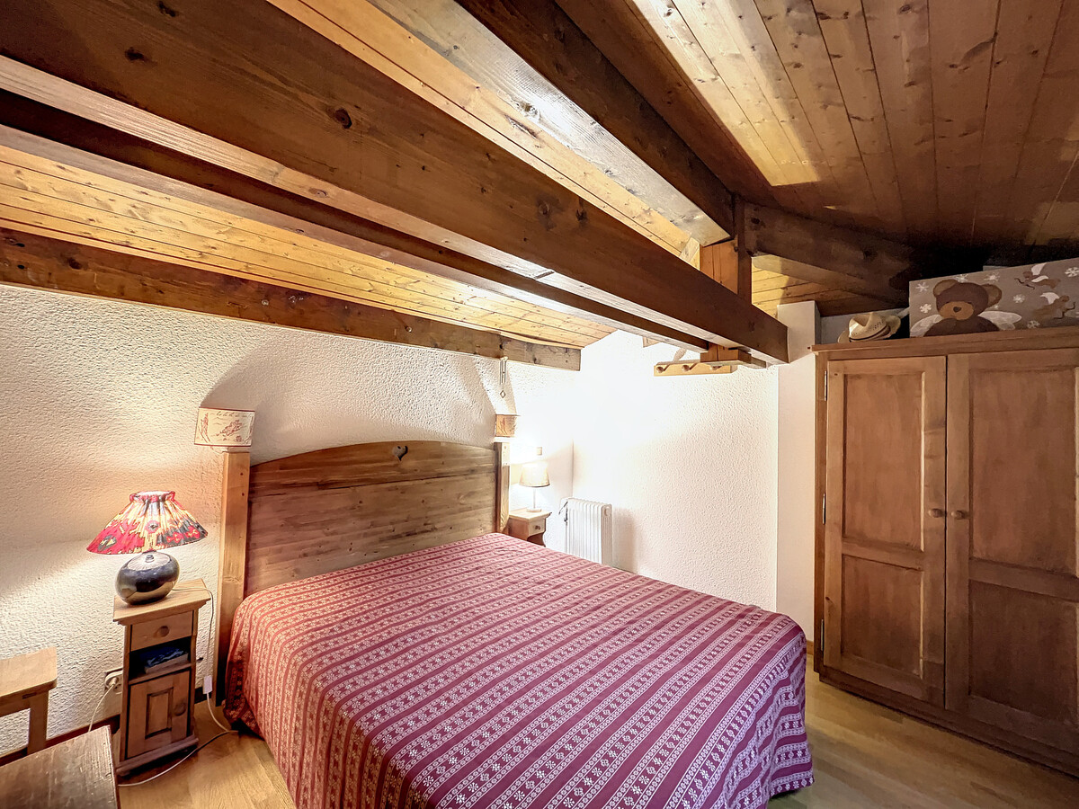 Studio mezzanine centre Combloux, vue Mont-Blanc - Photo 11