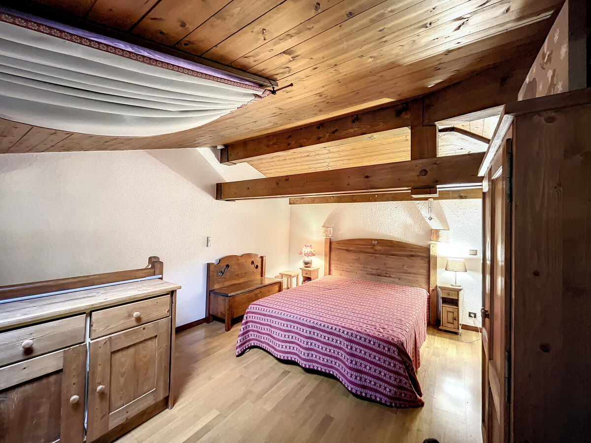 Studio mezzanine centre Combloux, vue Mont-Blanc - Photo 13