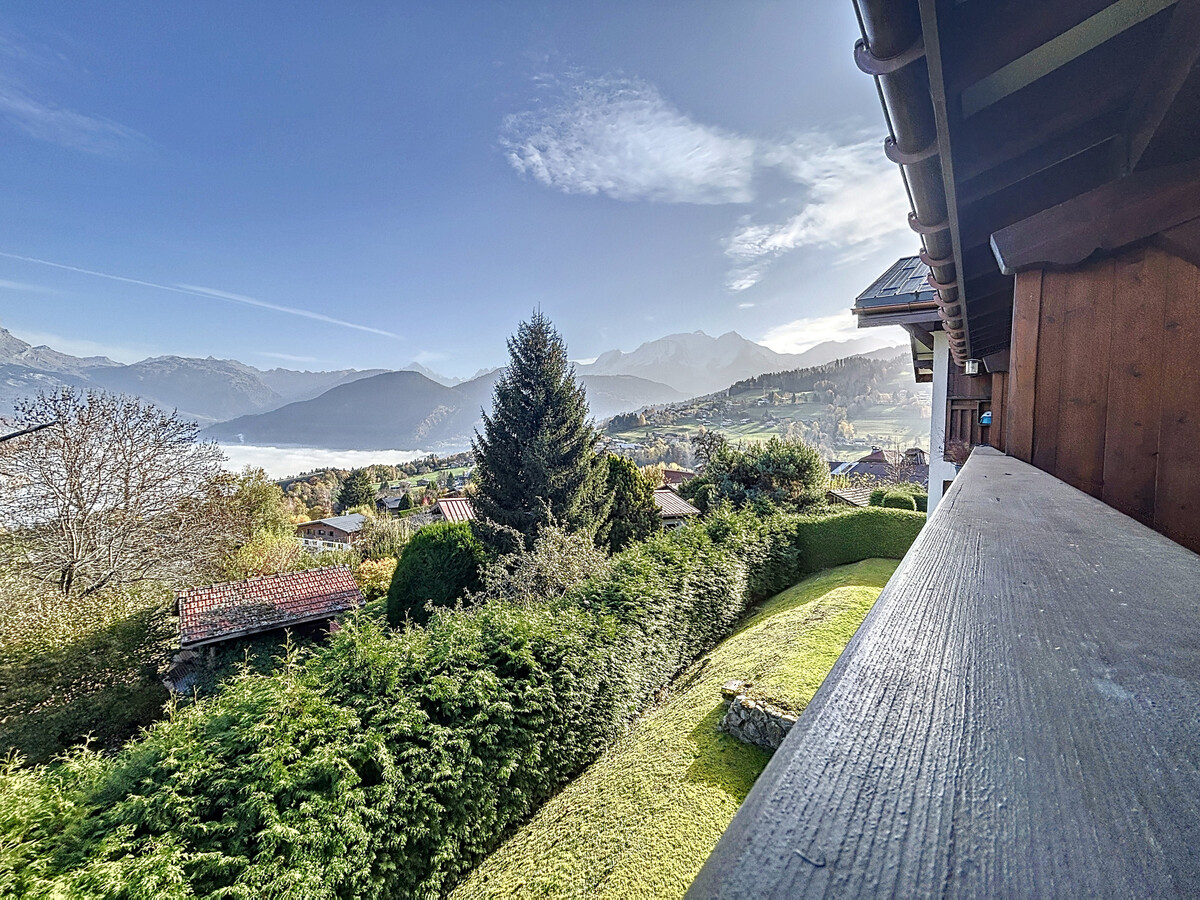 Studio mezzanine centre Combloux, vue Mont-Blanc - Photo 16