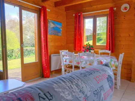 Cottage du Lac, Location Chalet 5 personnes à Camps Saint Mathurin Léobazel - Photo 7