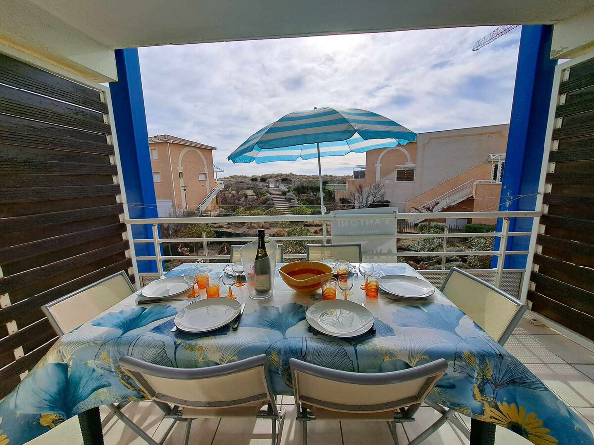 Appartement 2 pièces avec terrasse et accès direct plage - Photo 1