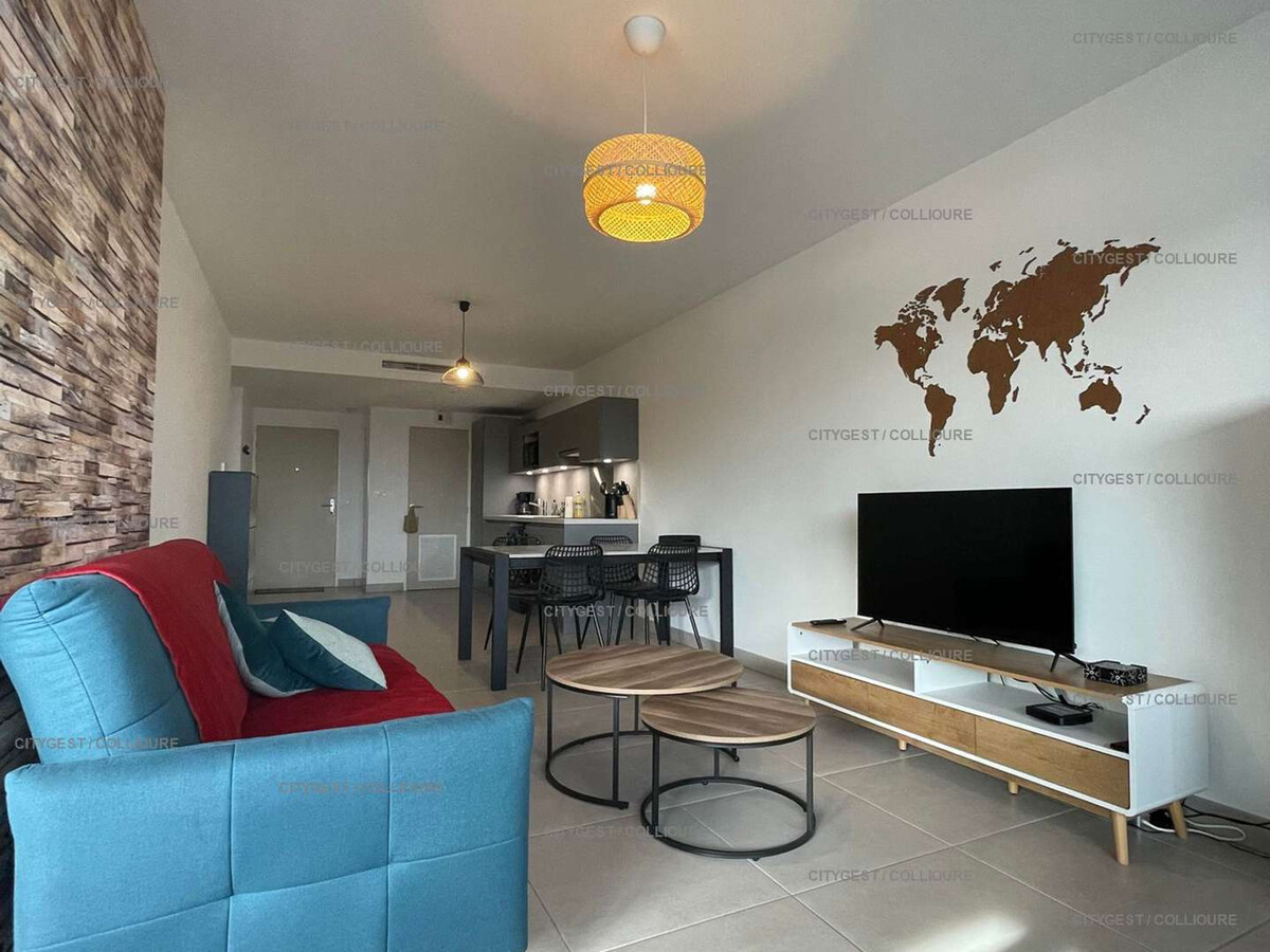T2 neuf Collioure : terrasse, clim, parking privé - Photo 1