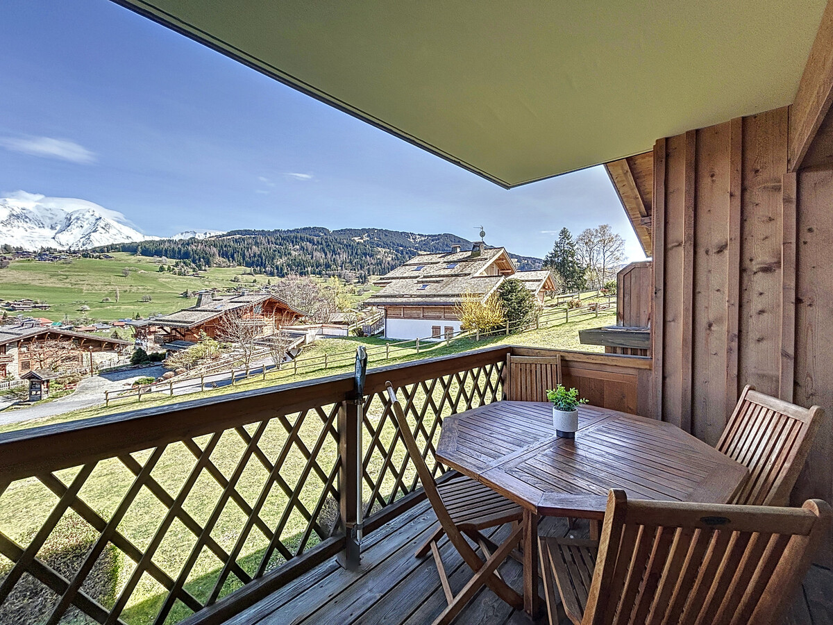 Appartement 2 chambres face au Mont Blanc à Combloux - Photo 3