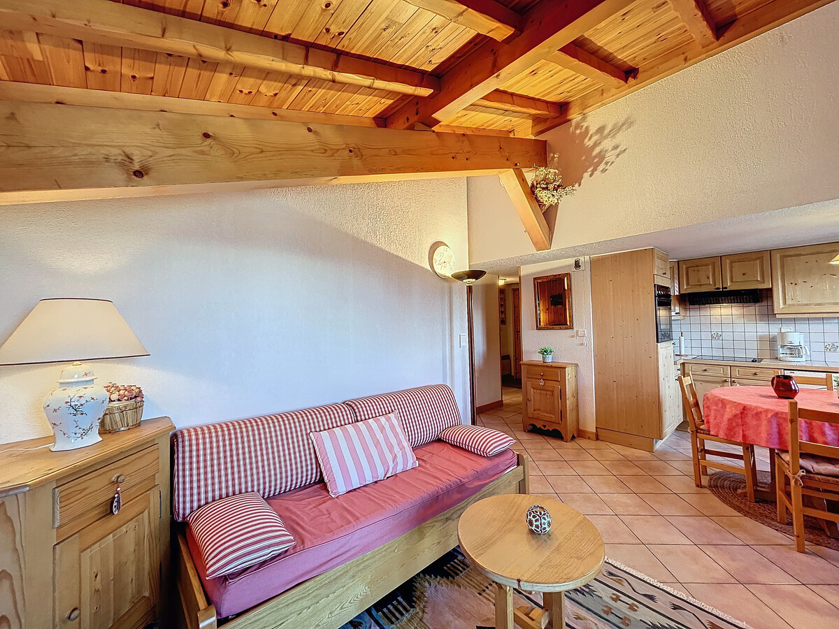 Appartement 4 pers. vue Mont-Blanc, garage et ski bus - Photo 4