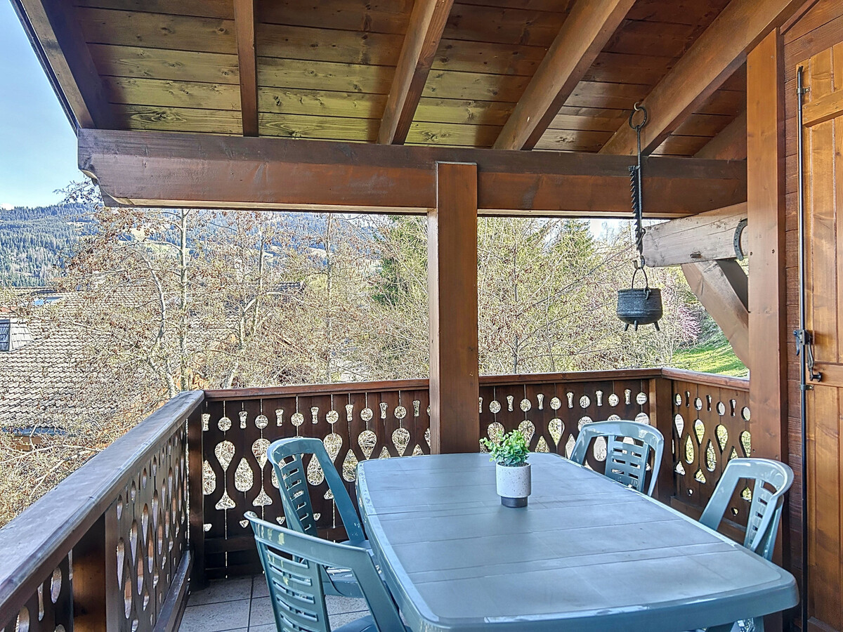 Appartement 4 pers. vue Mont-Blanc, garage et ski bus - Photo 5
