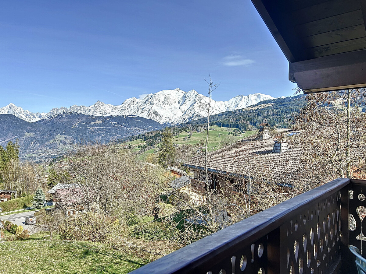 Appartement 4 pers. vue Mont-Blanc, garage et ski bus - Photo 6