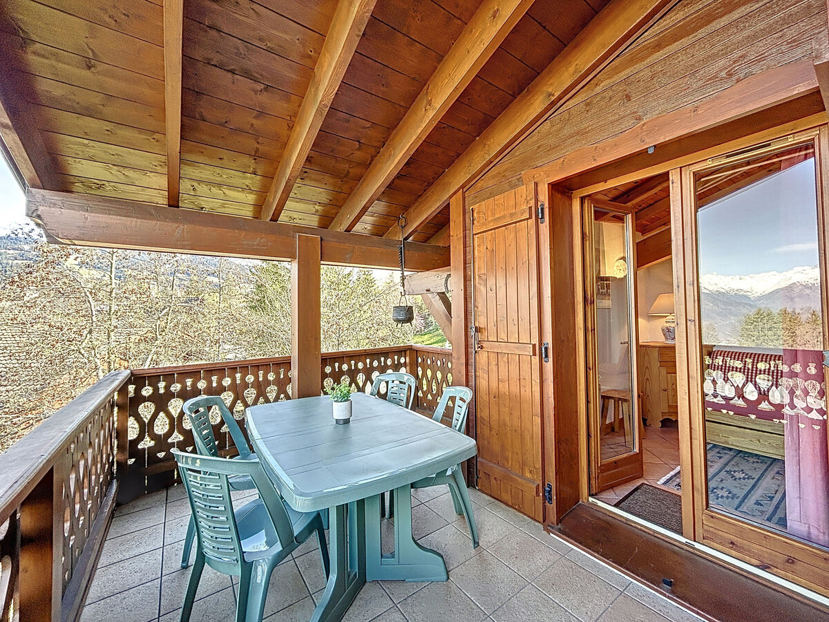 Appartement 4 pers. vue Mont-Blanc, garage et ski bus - Photo 12