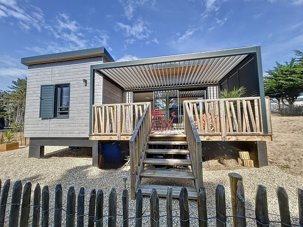 Chalet 4 pers à Jullouville - Piscine chauffée, parc l'Edune - Photo 1