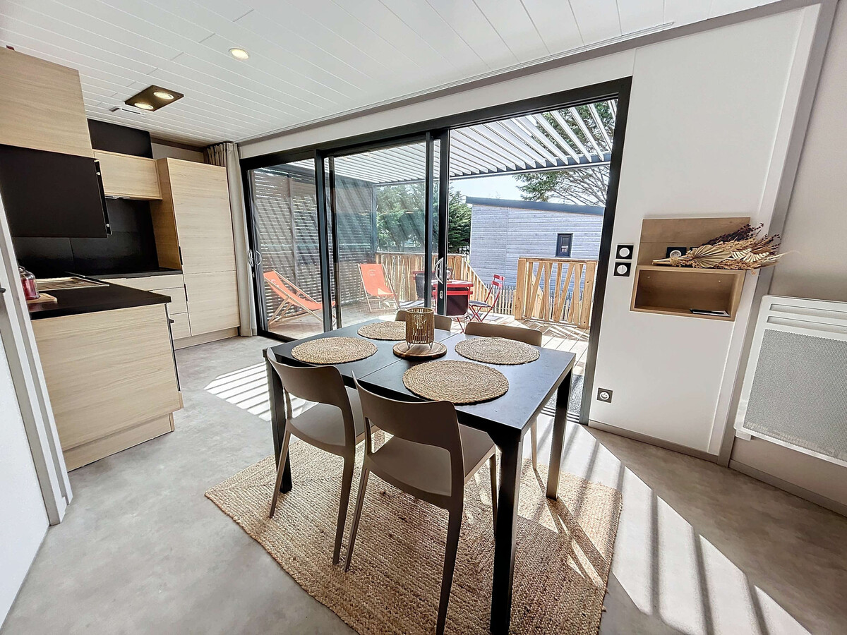 Chalet 4 pers à Jullouville - Piscine chauffée, parc l'Edune - Photo 8