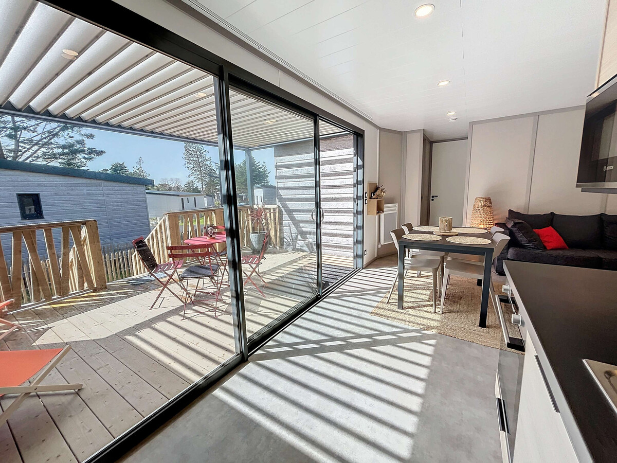 Chalet 4 pers à Jullouville - Piscine chauffée, parc l'Edune - Photo 9