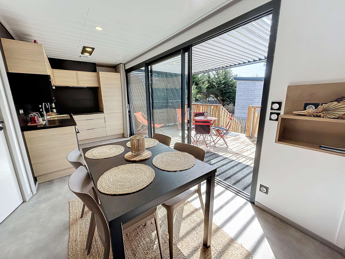 Chalet 4 pers à Jullouville - Piscine chauffée, parc l'Edune - Photo 10