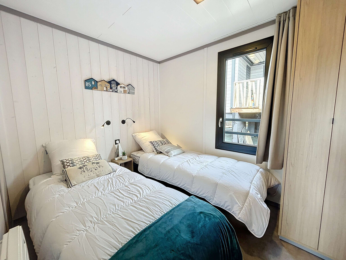 Chalet 4 pers à Jullouville - Piscine chauffée, parc l'Edune - Photo 13