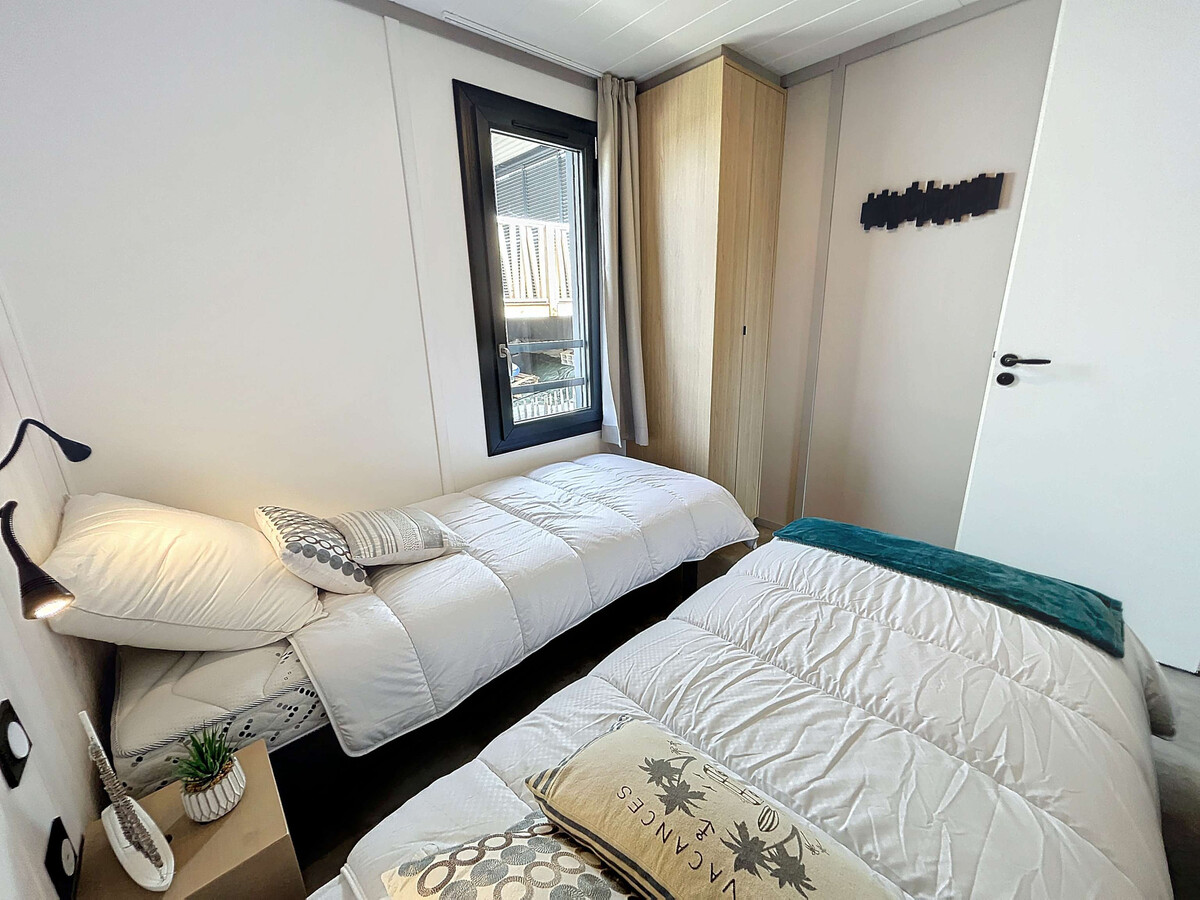 Chalet 4 pers à Jullouville - Piscine chauffée, parc l'Edune - Photo 14
