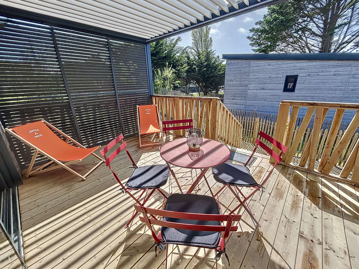Chalet 4 pers à Jullouville - Piscine chauffée, parc l'Edune - Photo 19