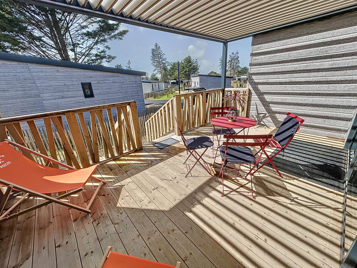 Chalet 4 pers à Jullouville - Piscine chauffée, parc l'Edune - Photo 20
