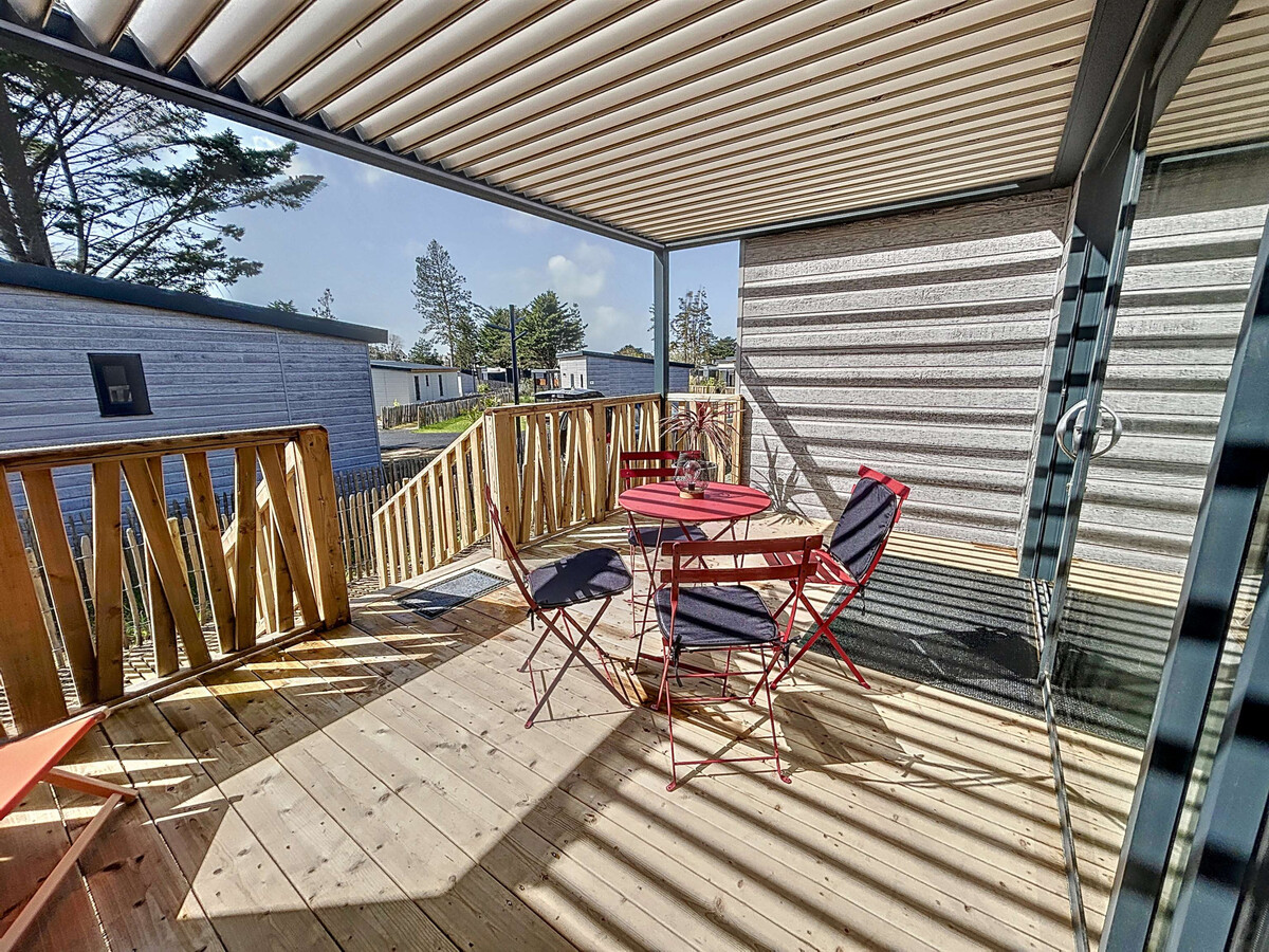 Chalet 4 pers à Jullouville - Piscine chauffée, parc l'Edune - Photo 21