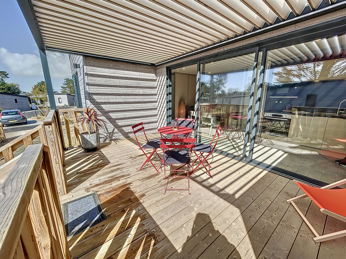 Chalet 4 pers à Jullouville - Piscine chauffée, parc l'Edune - Photo 22