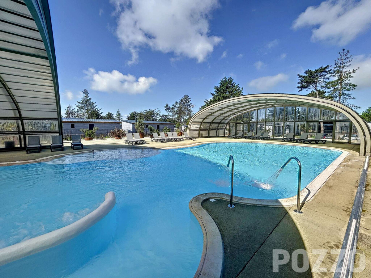 Chalet 4 pers à Jullouville - Piscine chauffée, parc l'Edune - Photo 26