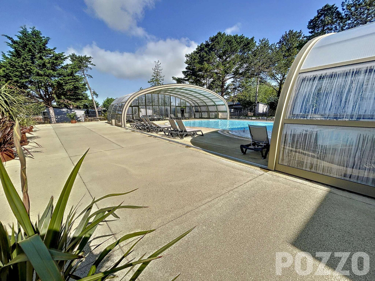 Chalet 4 pers à Jullouville - Piscine chauffée, parc l'Edune - Photo 27