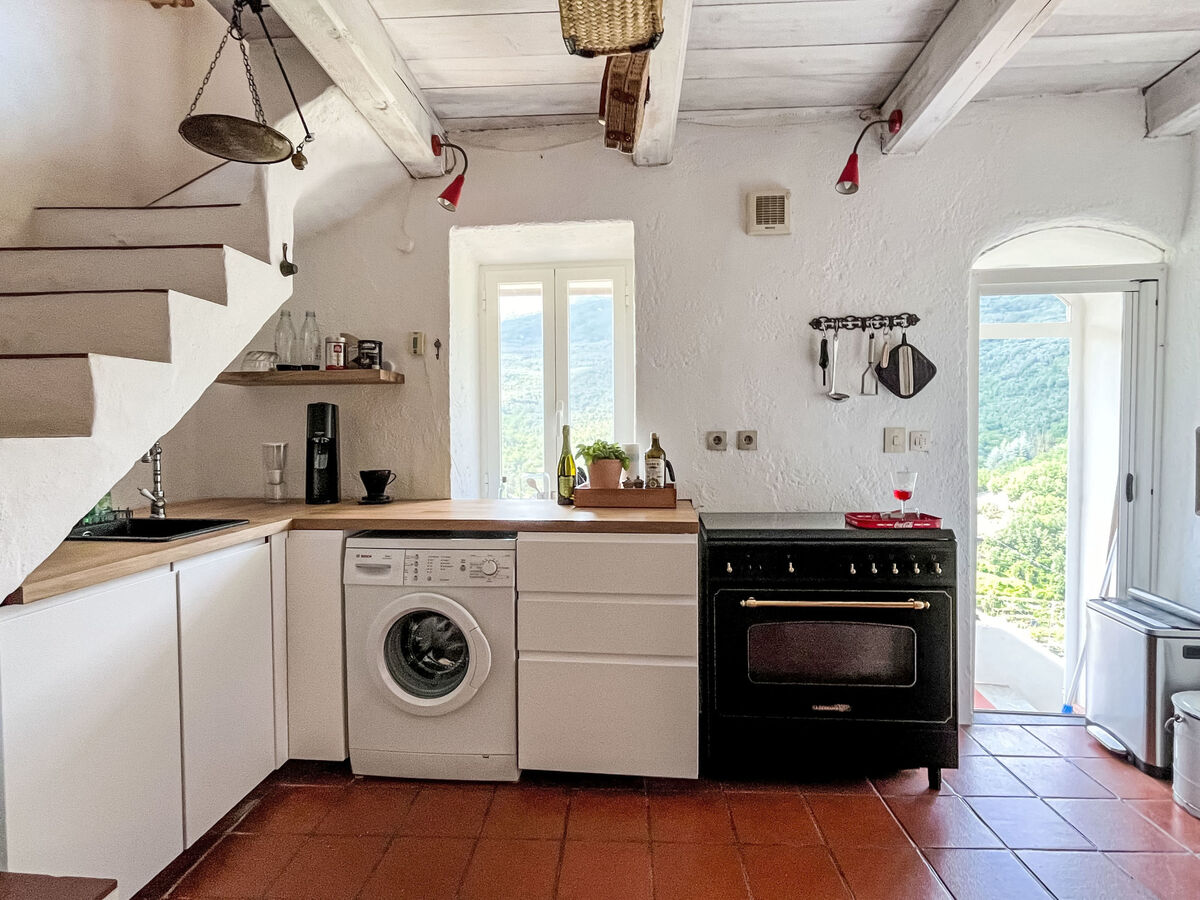 Castagna, maison 60 m² à Borgomaro avec vue panoramique - Photo 5
