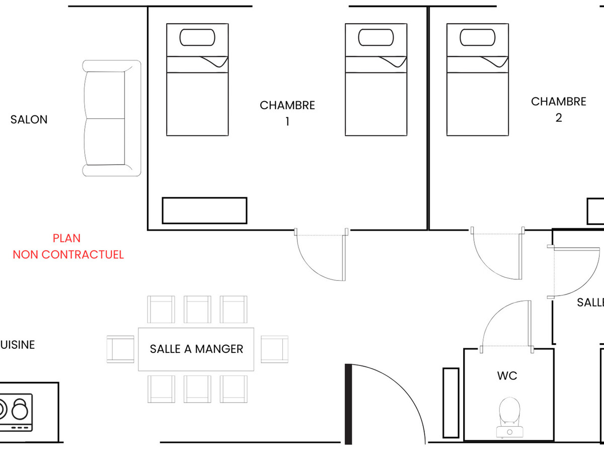 Petit Chardon - Appartement 3P à 4km des pistes - Photo 10