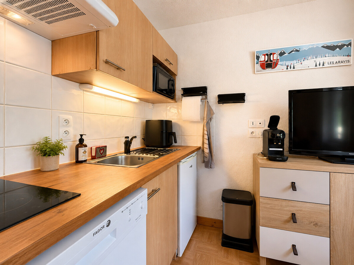 Appartement Les Chalets des Evettes, accès direct pistes - Photo 3