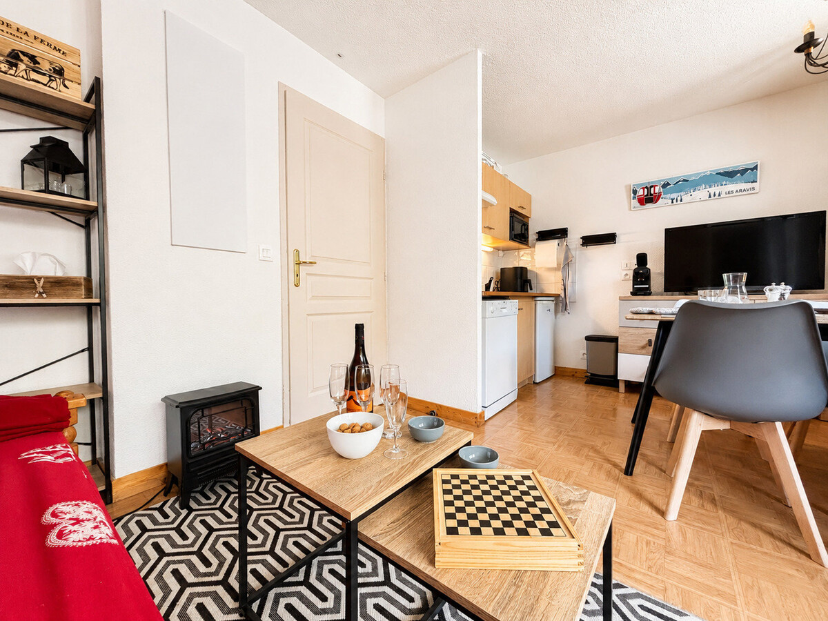 Appartement Les Chalets des Evettes, accès direct pistes - Photo 4