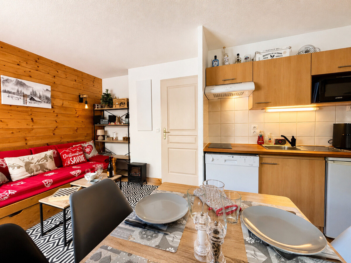 Appartement Les Chalets des Evettes, accès direct pistes - Photo 5
