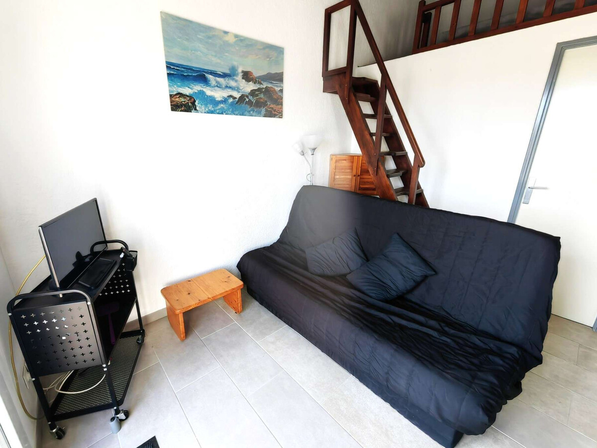 Studio mezzanine 4 pers en pinède, 900m plage Cap d'Agde - Photo 9